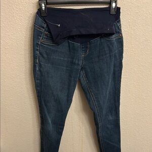 Indigo Blue Women's Blue Maternity Jeans Size Small